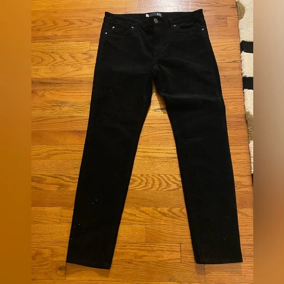 Kut From the Kloth BLACK Skinny Corduroy Pants - Picture 2 of 4